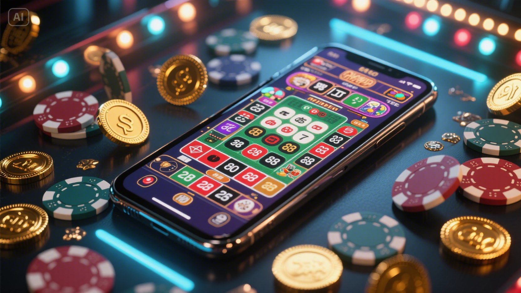 Casino  desktop and mobile interfaces